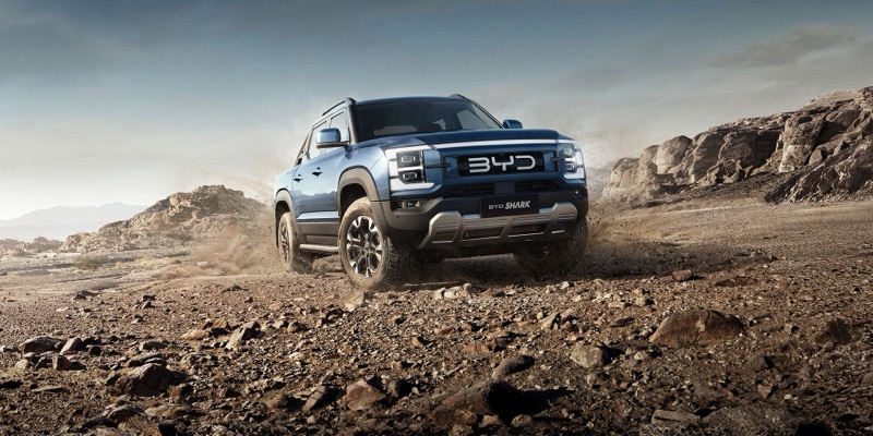 Visuel de la campagne BYD en Arabie saoudite